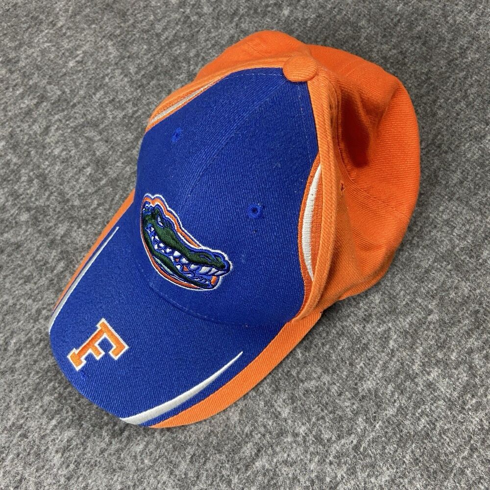 TEI Florida Gators Hat Blue Orange Gator F Cap Adjustable Strapback - Picture 9 of 16